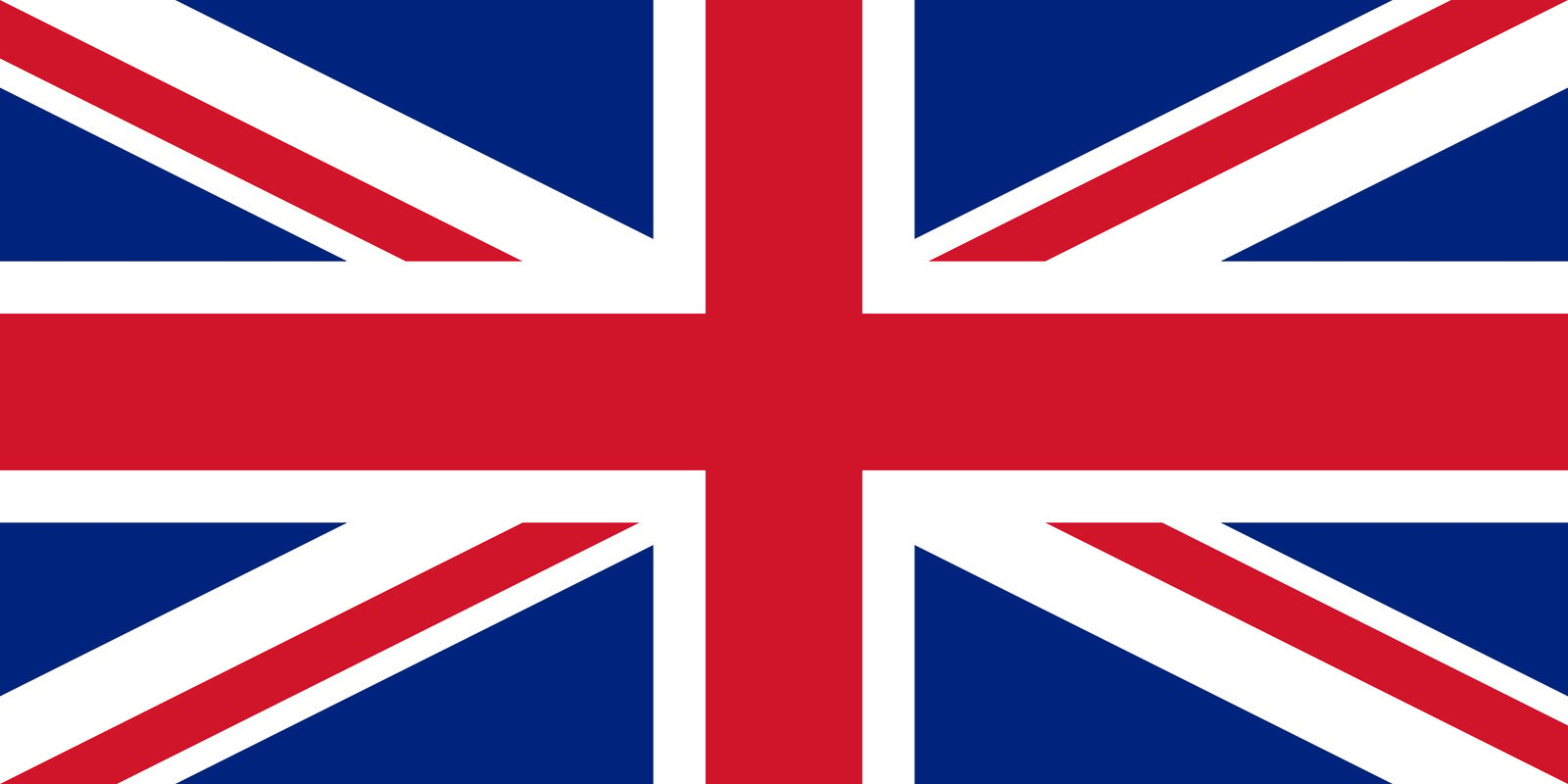 Cutout Photo of the United Kingdom Flag